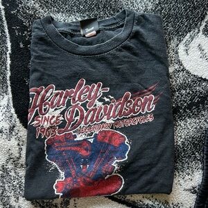Black Harley Davidson Tee
